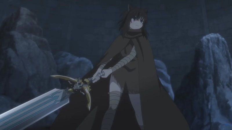 Кадр из аниме "О моем перерождении в меч"