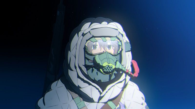 Кадр из аниме "Кайна в великом снежном море"